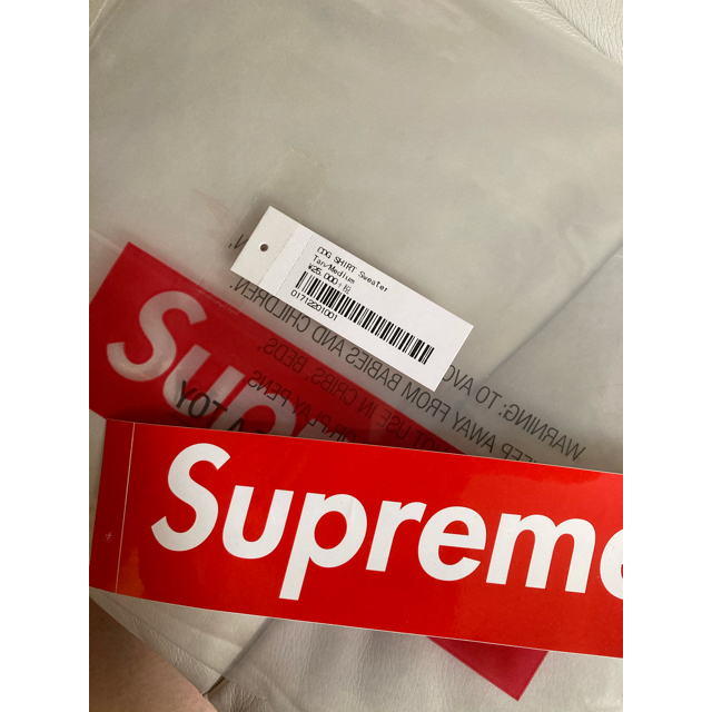 Supreme(シュプリーム)の確実正規品 M SUPREME ×  コムデギャルソン 18AW Sweater メンズのトップス(ニット/セーター)の商品写真