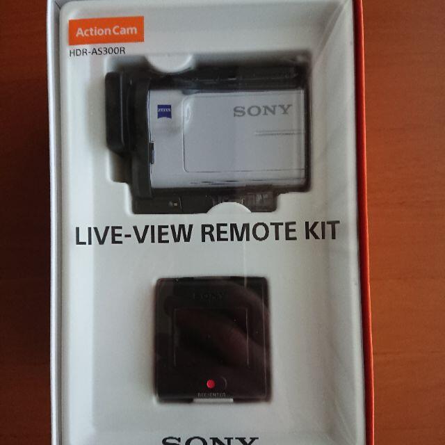 SONY - ソニー ウエアラブルカメラ アクションカム　HDR-AS300R(ホワイト)