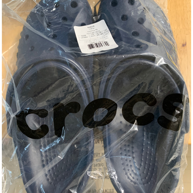 crocs(クロックス)のクロックス　バヤ　ネイビー　29cm　新品未使用 メンズの靴/シューズ(サンダル)の商品写真