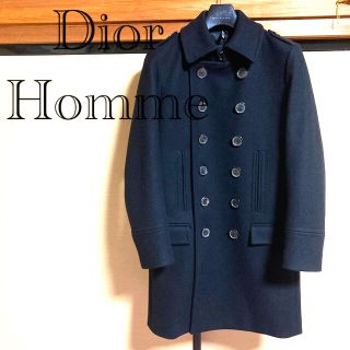 ディオールオム(DIOR HOMME)のディオールオム　05aw ダブルブレストコート　46(チェスターコート)