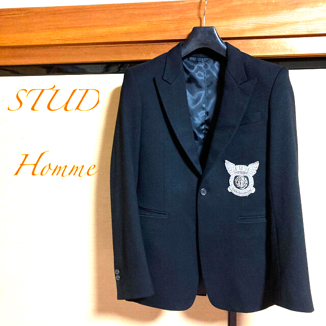 STUD Homme ワッペンジャケット　42