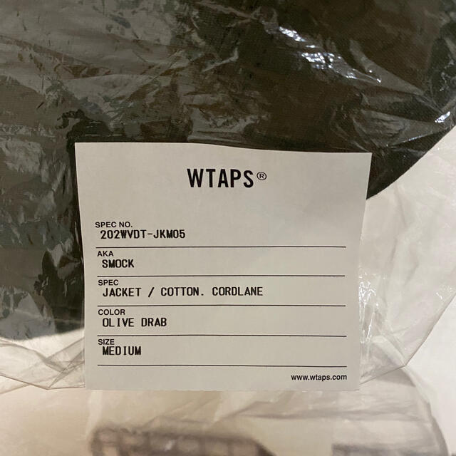 W)taps(ダブルタップス)のWTAPS SMOCK JACKET COTTON . CORDLANE  メンズのジャケット/アウター(ミリタリージャケット)の商品写真