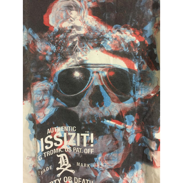 DISSIZIT(ディスイズイット)のDissizit 半袖Tシャツ ラッパー  HIPHOP スケーター メンズのトップス(Tシャツ/カットソー(半袖/袖なし))の商品写真