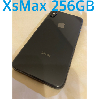 アップル(Apple)のiPhone XsMax 256GB 本体 スペースグレー(スマートフォン本体)
