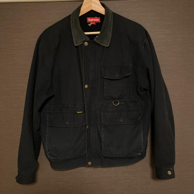 supreme field jacket black S