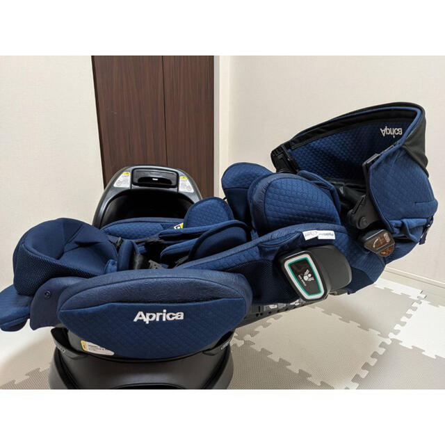 Aprica(アップリカ)の※KTさま専用※アップリカフラディアグロウISOFIX 360°セーフティー キッズ/ベビー/マタニティの外出/移動用品(自動車用チャイルドシート本体)の商品写真