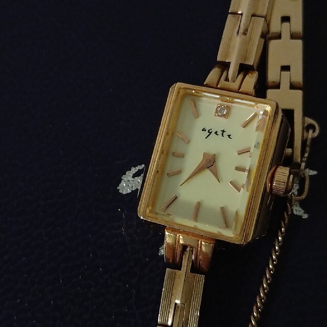 まとめ買いでお得 agete - 【稼働中(3年電池保証書有)】アガット 腕時計 腕時計