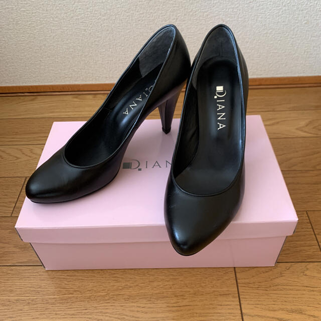 美品♡DIANA  ダイアナ シンプルブラックパンプス♡