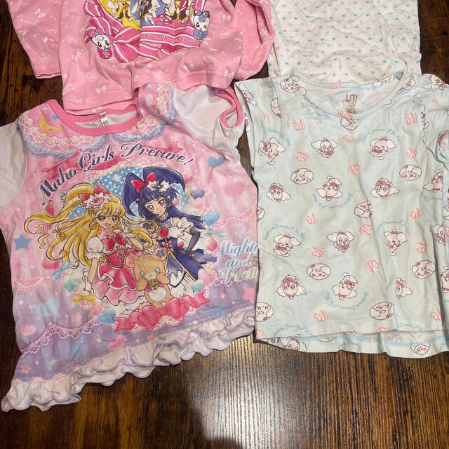 BANDAI(バンダイ)の子ども服　100セット キッズ/ベビー/マタニティのキッズ服女の子用(90cm~)(Tシャツ/カットソー)の商品写真