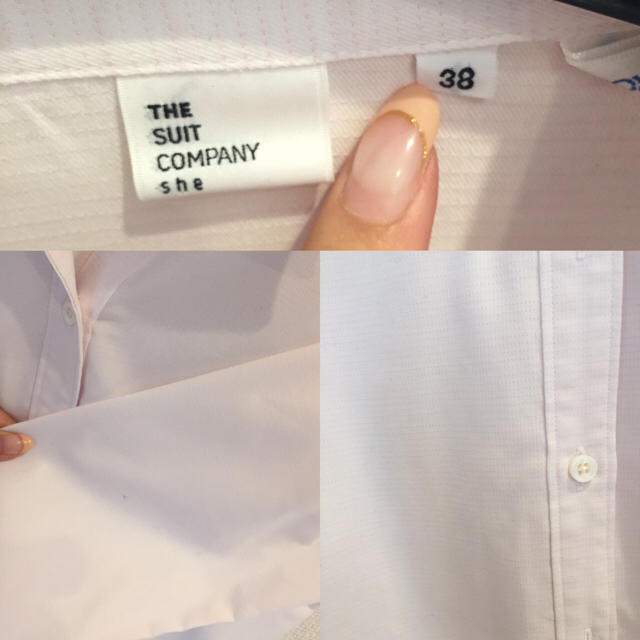 THE SUIT COMPANY(スーツカンパニー)の【良品】スーツカンパニー シャツ レディースのトップス(シャツ/ブラウス(長袖/七分))の商品写真