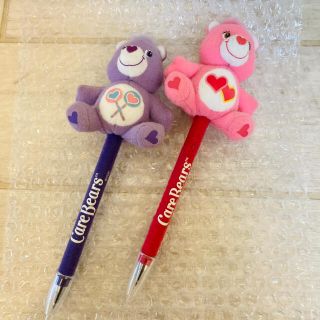 ケアベア(CareBears)のケアベア マスコット付きボールペン(キャラクターグッズ)