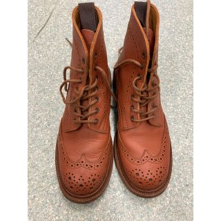 トリッカーズ(Trickers)のトリッカーズ　レディースブーツ　美品　24.５センチ(ブーツ)