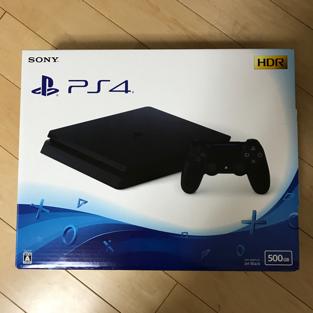 【最新モデル】ps4 本体 ジェットブラック 500GB 美品