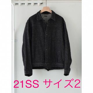 COMOLI - COMOLI デニムジャケット ブラックエクリュ 21SS 新品未使用 ...