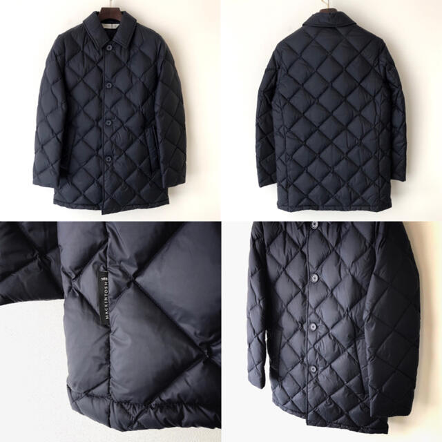 マッキントッシュ Mackintosh キルティングダウン ネイビー 美品-