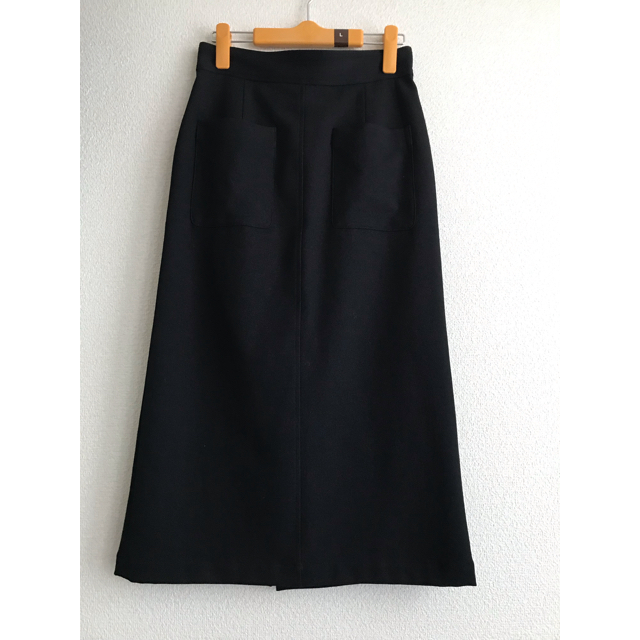 SLOBE IENA(スローブイエナ)の[SLOBE IENA] ウールライクサイドポケットタイトスカート レディースのスカート(ロングスカート)の商品写真