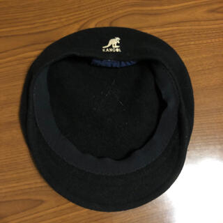 カンゴール(KANGOL)のKANGOL カンゴール ハンチング帽　黒(帽子)