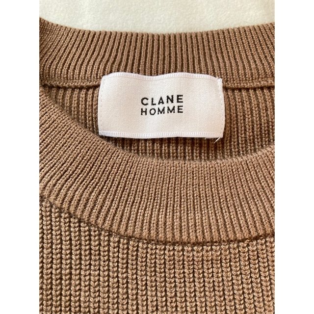 clane homme KNIT VEST ニットベスト