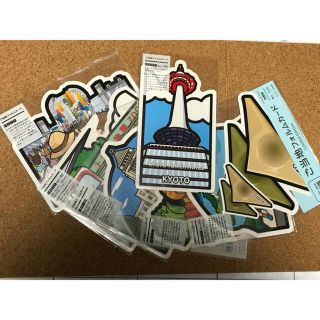 ご当地フォルムカード　京都・東京　７枚セット(使用済み切手/官製はがき)