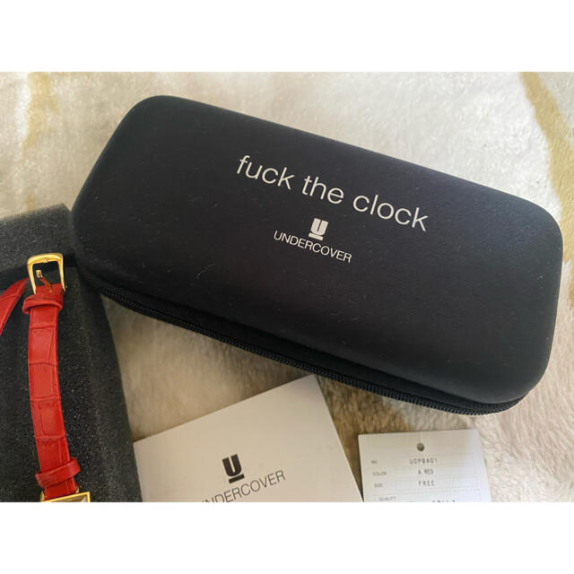 UNDERCOVER(アンダーカバー)の新品 腕時計 UNDERCOVER fuck the clock レディースのファッション小物(腕時計)の商品写真