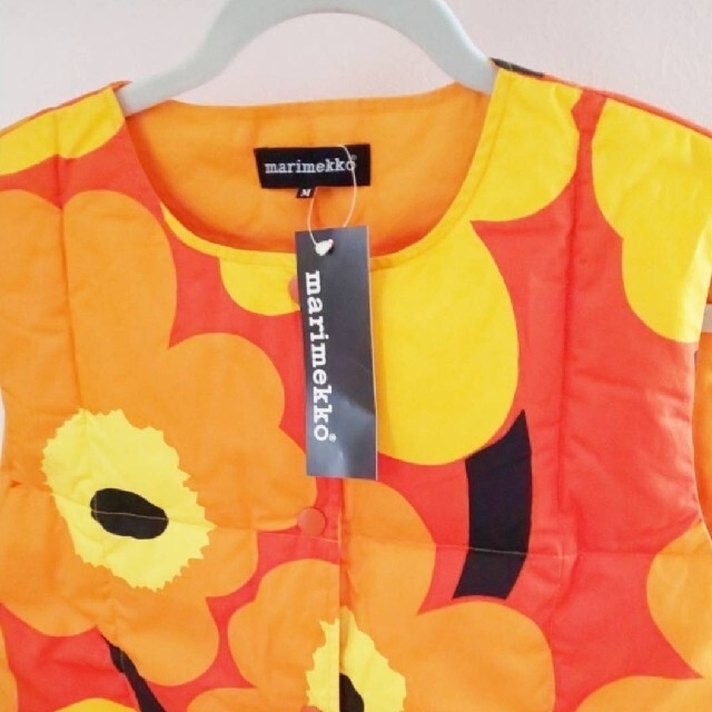 marimekko(マリメッコ)のマリメッコ ベスト 羽毛ベスト marimekko レディースのジャケット/アウター(ダウンベスト)の商品写真