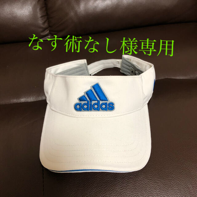 adidas(アディダス)のadidas アディダス　サンバイザー　ゴルフ　メンズ メンズの帽子(サンバイザー)の商品写真