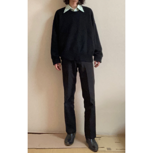 ALLEGE(アレッジ)のKAIKO(カイコー) CREW NECK OBLONG SWEATER メンズのトップス(ニット/セーター)の商品写真