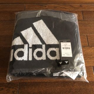 アディダス(adidas)のアディダパフォーマンスロゴタオルS ブラック/ホワイト NS(その他)