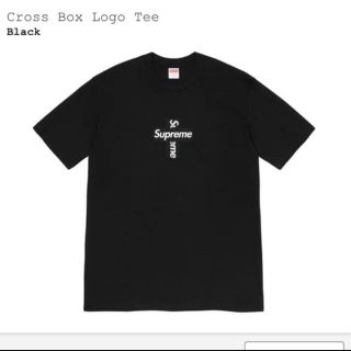 シュプリーム(Supreme)のsupreme cross box logo ボックスロゴ　クロスロゴ(Tシャツ/カットソー(半袖/袖なし))