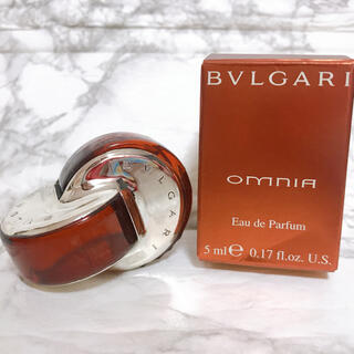 ブルガリ(BVLGARI)の新品　ブルガリ　オムニア オードパルファム 5ml  廃盤(香水(女性用))