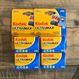 フジフイルム(富士フイルム)の【4本セット】kodak ULTRA MAX  ISO400 36枚撮り(フィルムカメラ)