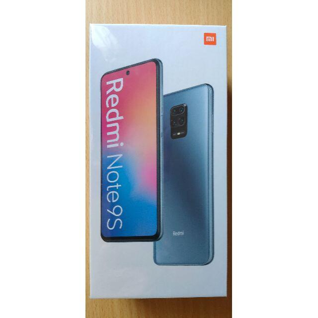 美品 Xiaomi Redmi Note 9S 4GB/64GB 国内版スマートフォン本体