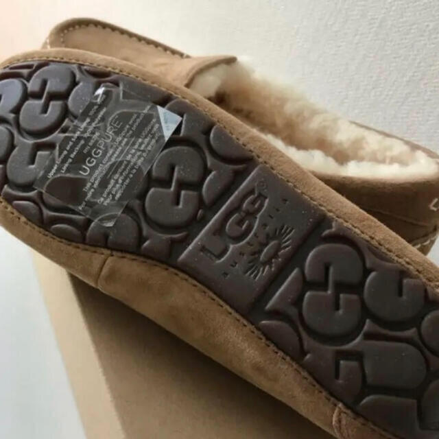UGG アンスレー Ansley ムートン モカシン チェスナット US8 | www