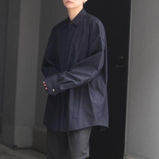 UNUSED - stein Fly Front Sleeve Oversized Shirt の通販 by