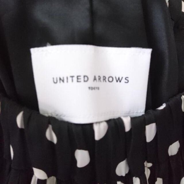 UNITEDARROWS　ユナイテッドアローズ　マキシ　スカート　ドット　美品 1