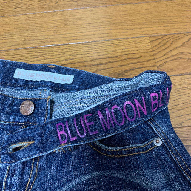 デニム ショートパンツ 「Blue moon Blue」