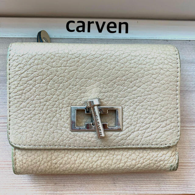 CARVEN(カルヴェン)のcarven3つ折り財布 レディースのファッション小物(財布)の商品写真