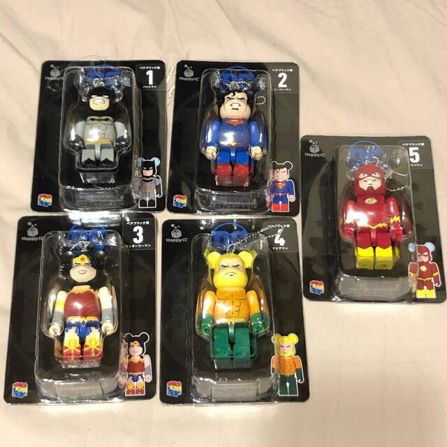 ベアブリック ハッピーくじ DC ベアブリック賞 15種セット www