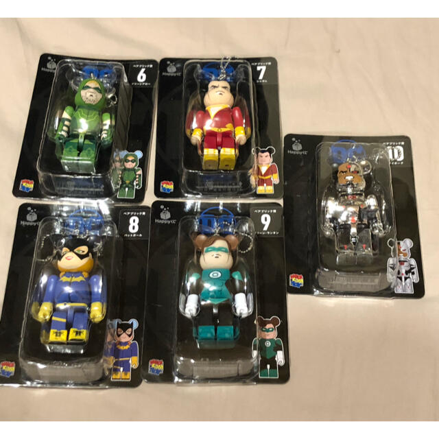 ベアブリック ハッピーくじ DC ベアブリック賞 15種セット www