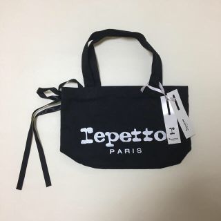 レペット(repetto)のレペット★エコバッグ　黒　エコバック(エコバッグ)