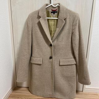 トミーヒルフィガー(TOMMY HILFIGER)のTOMMY HILFIGER チェスターコート　グレージュ(チェスターコート)