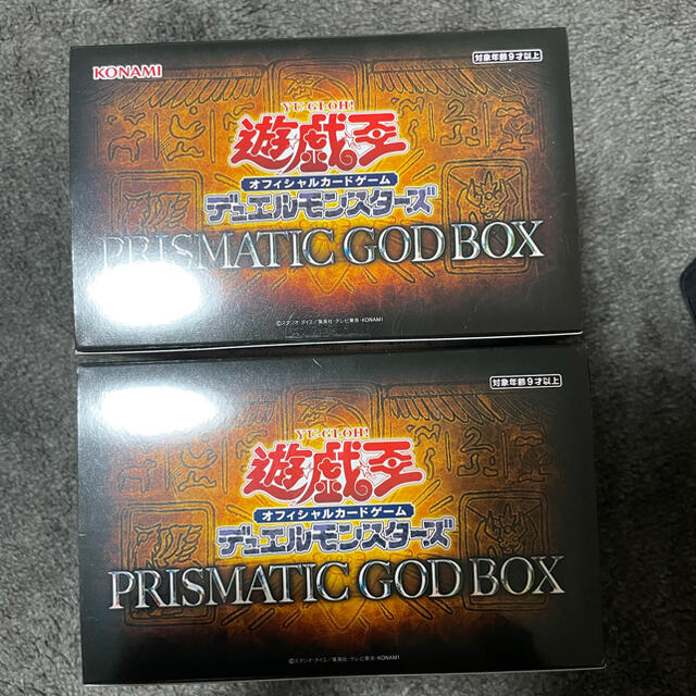 エンタメ/ホビー遊戯王PRISMATIC GOD BOXプリズマティックゴッドボックス　4箱