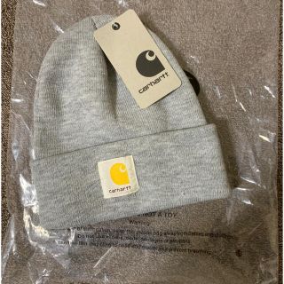 カーハート(carhartt)のカーハート　ニット帽　グレー(ニット帽/ビーニー)