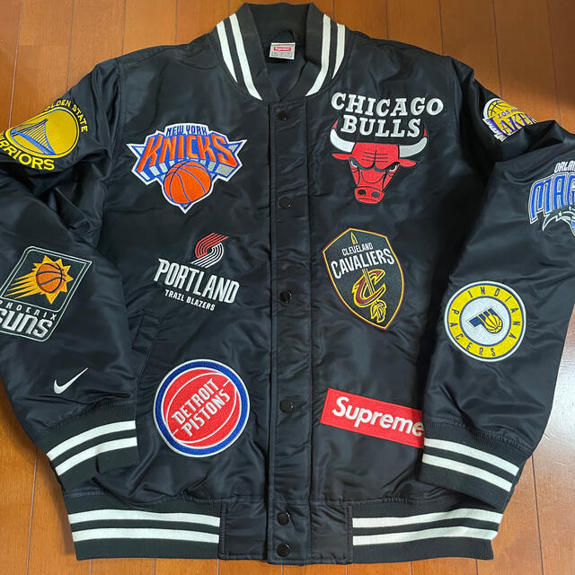 SUPREME NIKE NBA TEAMS WARM UP JACKET