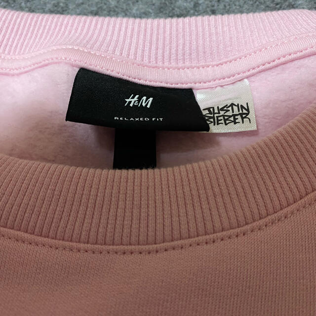 H&M(エイチアンドエム)のH&M ジャスティン ビーバー　スウェット　サイズ　XL  メンズのトップス(スウェット)の商品写真