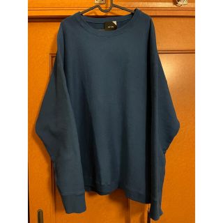 サンシー(SUNSEA)のSUVIN NATURAL DYE スウェット　プルオーバー　サイズ6(スウェット)