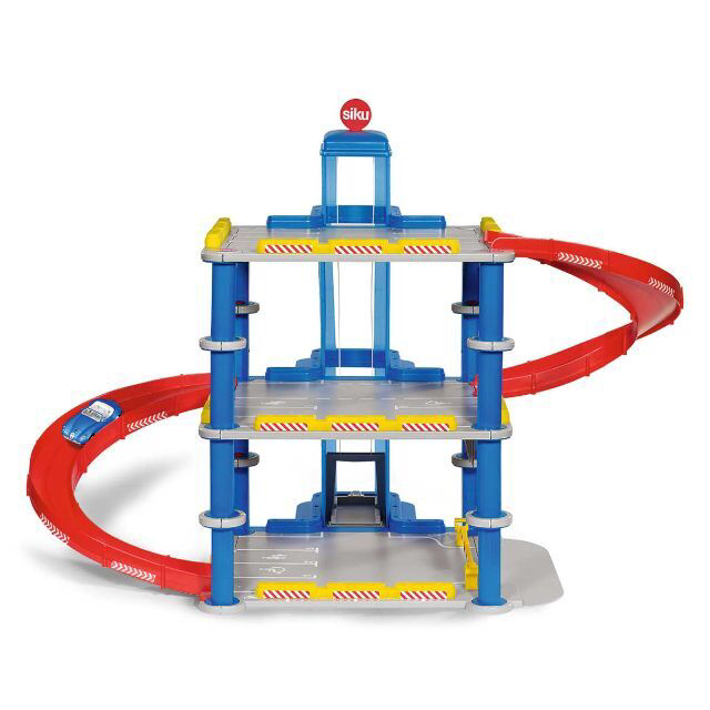 BorneLund(ボーネルンド)の中古　SIKU WORLD パーキングタワー（ジク・SIKU)箱無し キッズ/ベビー/マタニティのおもちゃ(電車のおもちゃ/車)の商品写真