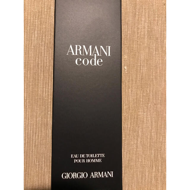 Armani(アルマーニ)の専用ちゃんた様　未使用　アルマーニ　コード　送料無料　 コスメ/美容の香水(香水(男性用))の商品写真