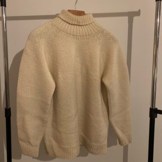 コモリ(COMOLI)のCOMOLI 14aw バンドタートルネックニット(ニット/セーター)