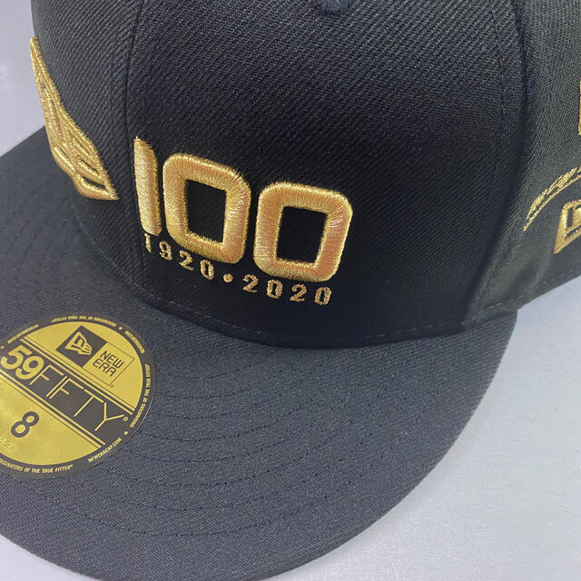 NEW ERA(ニューエラー)の●59FIFTY●NEW ERA●100周年金●サイズ8●新品● メンズの帽子(キャップ)の商品写真